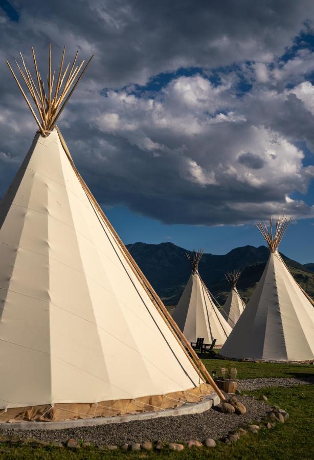 Dreamcatcher Tipi Hotel Gardiner Esterno foto