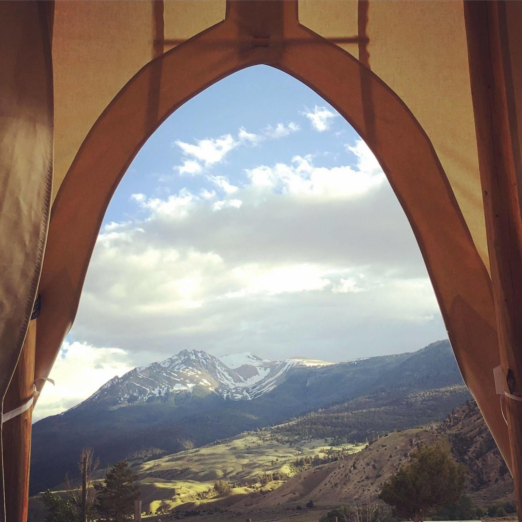 Dreamcatcher Tipi Hotel Gardiner Esterno foto